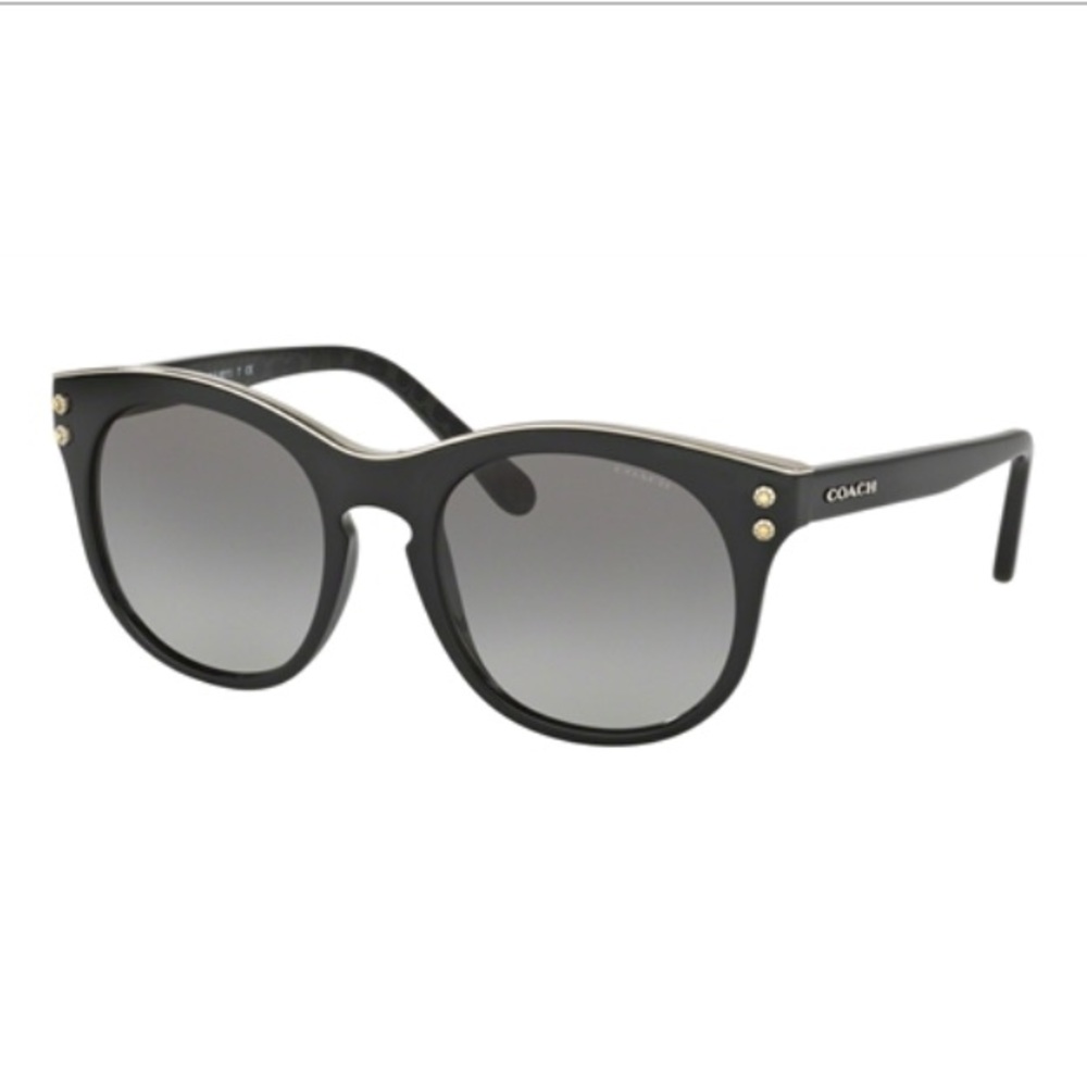 NWT Coach Grey Gradient Cat eye Sunglasses